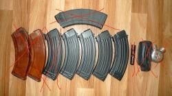 Продаются 4 магазина 7.62х39 ребро