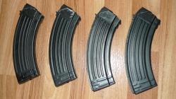 Продаются 4 магазина 7.62х39 ребро + Чехол полевой