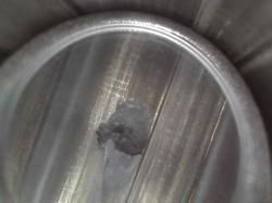 Проверка бороскопом и калибрами