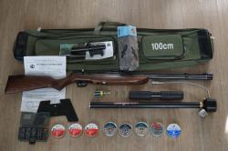 PСР Crosman Benjamin Discovery 4.5, vomz Р3,5х20С, JSB, H&N