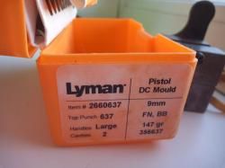 Пулелейка 9Х19 Luger компании Lyman