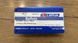 Пули 308 Lapua Scenar Lapua Mega, гильзы