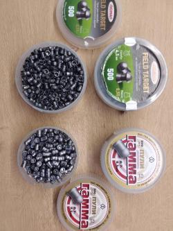 Пули 5,5мм, пули 4,5мм. В ассортименте