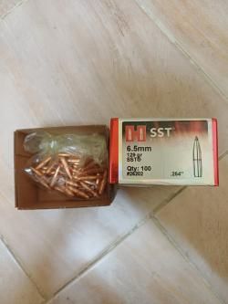 Пули 6.5 Hornady SST 129 gr. 