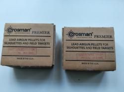 пули для пневматики Crosman Premier Domed 4,5 мм, 7,9 гр, 10,5 гр