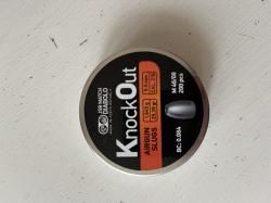 Пули для пневматики JSB KnockOut Slugs 5,5 мм (5,49 мм), 1,645 г (200 шт)