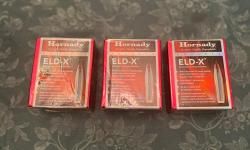 Пули Hornady 6.5 Eld-X 143gr.