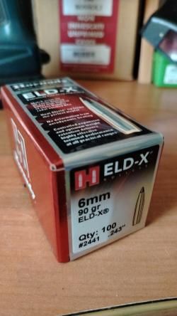Пули Hornady ELD-X 90 gr