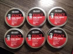 Пули JSB Diabolo EXACT KING cal.25 (6.35 mm) 2.2 гр (300 штук)