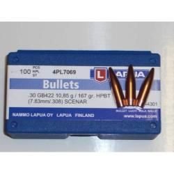 Пули Lapua Scenar 167gr