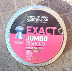 Пули пневматические JSB EXACT JUMBO 1,03g 5,50