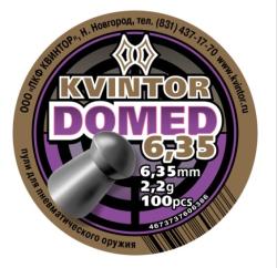 Пули пневматические Kvintor Domed, кал. 6.35 мм, 2.2 гр. (100 шт.)