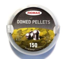 Пули пневматические Люман Domed pellets, кал. 6.35 мм, 1.75 гр. (150 шт.)