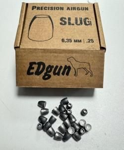 Пули полнотелые экспансивные Slug Edgun, кал. 6.35 мм, 2.13 гр. (300 шт.)