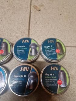 Пули полнотелые H&N разные
