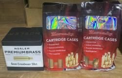 Пули/гильзы Nosler, Berger, Lapua, Hornady