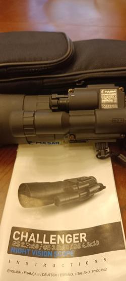 Pulsar challenger gs 3.5 x50 night vision scope