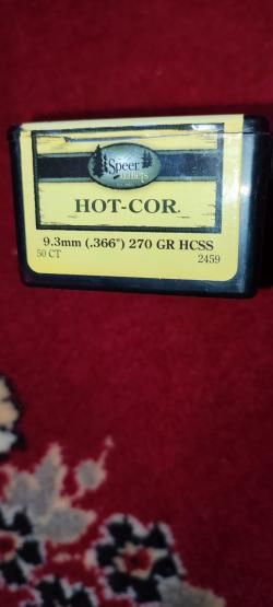 Пуля hot-cor 9.3 мм