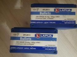 Пуля Lapua Scenar .338 OTM 300 грн. бокс 100 шт.