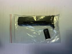 ✅ Пистолет Макарова: магазин с пяткой-крышкой + 1 патрон, фрезерованный подаватель +1