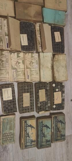 Пыжи войлочные осаленые(просаленые) 12кл СССР 1950-60гг