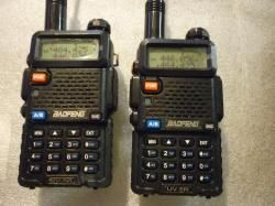 Рации Baofeng uv-5r комплект фм с тангентой