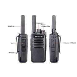 Рация Retevis RT668 3Вт комплект 2шт