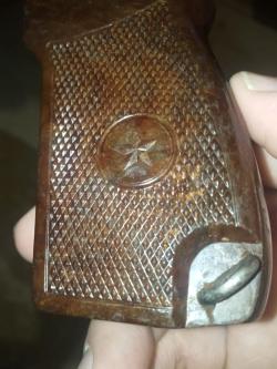 Рукоять рукоятка ПМ бакелит ранняя 1953 - 1955