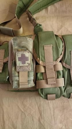 Разгрузка нагрудник (chestrig) Force Line М1 с подсумками