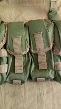 Разгрузка нагрудник (chestrig) Force Line М1 с подсумками