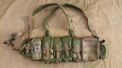 Разгрузка нагрудник (chestrig) Force Line М1 с подсумками