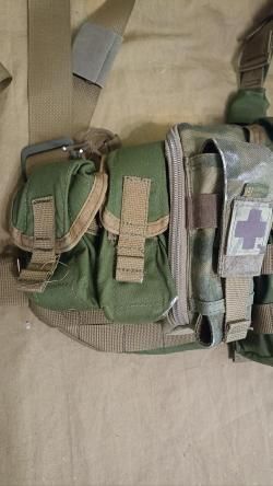 Разгрузка нагрудник (chestrig) Force Line М1 с подсумками