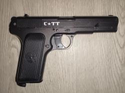 Пневматический пистолет Crosman C-TT  С-ТТ  и Walther P38 Р38 С41 C41