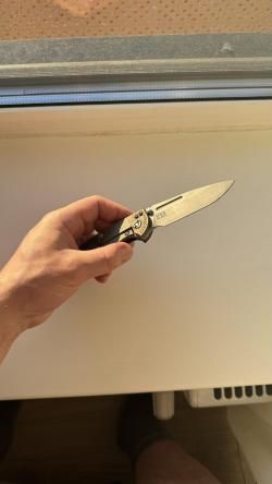 Редкий нож Hinderer XM-18 Fulered