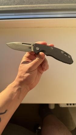 Редкий нож Hinderer XM-18 Fulered