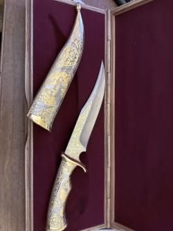 Редкий охотничий нож «Гриф» 1998 г