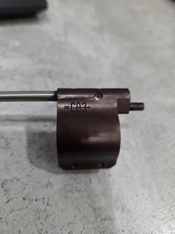 Регулируемый газблок "RGB-1" размер 0.75", GLADMAN для AR-15+трубка ArmaLite