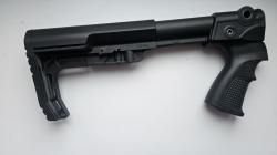 Регулируемый приклад с пистолеткой на MP155 / 135 от DLG Tactical 