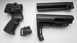 Регулируемый приклад с пистолеткой на MP155 / 135 от DLG Tactical 