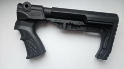 Регулируемый приклад с пистолеткой на MP155 / 135 от DLG Tactical 