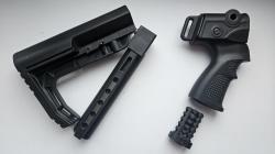 Регулируемый приклад с пистолеткой на MP155 / 135 от DLG Tactical