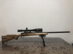 Remington 700 VLS, 243 win + leupold 6,5-20x50