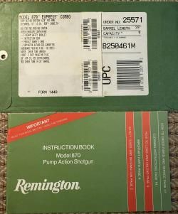 Remington 870 express combo без настрела