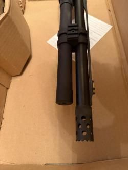 Remington Versa Max 12/89 с удлинителем на штатный магазин