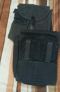 Подсумок армейский на 4 магазина (4 секции),черный