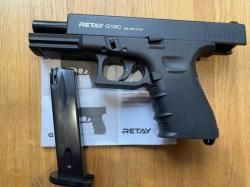 Сигнальный пистолет Retay 19C, калибр 9мм, НОВЫЙ, G19C, Glock