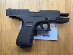 Сигнальный пистолет Retay 19C, калибр 9мм, НОВЫЙ, G19C, Glock