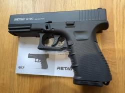 Сигнальный пистолет Retay 19C, калибр 9мм, НОВЫЙ, G19C, Glock