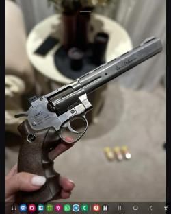 Револьвер - ASG Dan Wesson 8 Silver