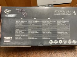 Револьвер Кольт 357 Умарекс Colt Python Umarex